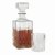 BarCraft Cut Glass Decanter Set