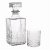 BarCraft Cut Glass Decanter Set