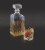 BarCraft Cut Glass Decanter Set