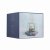 Artes Glass Serving Cloche with Slate Base