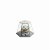 Artes Glass Serving Cloche with Slate Base