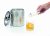 BarCraft Small Hammered Ice Bucket with Lid