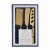 Artes 3 Piece Set of Brass Finished Cheese Knives
