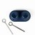 BarCraft Swizzle Ice Mould Blue