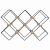 BarCraft Iron Wire Wine Rack
