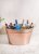 BarCraft Hammered Champagne Pail with Copper Finish