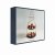 Artes 2-Tier Brass Cake Stand with Round Slate Serving Platters