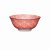 KitchenCraft Ceramic Bowl 16cm - Red Floral and Blue Edge