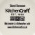 KitchenCraft Ceramic Bowl 16cm - Red Floral and Blue Edge
