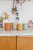 KitchenCraft Idilica Storage Canister 1lt - Terracotta