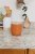 KitchenCraft Idilica Storage Canister 1lt - Terracotta