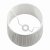 Laura Ashley Hemsley Pleated Silk Empire Drum Shade Silver 35cm/14 Inch