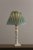 Laura Ashley Tate Wooden Table Lamp Distressed Off White Base Only