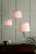 Laura Ashley Hemsley Pleated Silk Empire Drum Shade Pink 20cm/8 inch