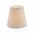 Laura Ashley Bacall Linen Empire Drum Shade Silver 12.5cm/5 inch