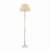 Laura Ashley Tate Wooden Floor Lamp Distressed Off White Base Only