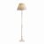 Laura Ashley Tate Wooden Floor Lamp Distressed Off White Base Only