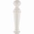 Laura Ashley Tate Wooden Floor Lamp Distressed Off White Base Only