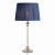 Laura Ashley Winston Table Lamp Antique Chrome & Glass Base Only
