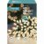 Premier Decorations Timelights Battery Operated Multi-Action 400 LED with Green Cable - Warm White