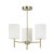 Brio 3 Light Semi Flush Ceiling Light