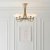 Cagney 5light Semi Flush ceiling light