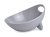 Petface Plastic Scoop Bowl Grey