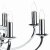 Dar Murray 8 Light Dual Mount Pendant Polished Chrome