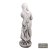 Solstice Sculptures Wilma in Winter 84cm in White Stone Effect