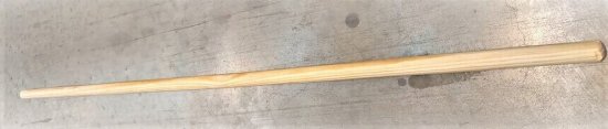 Pine Wood Push-In Handle- 120cm x 2.35cm