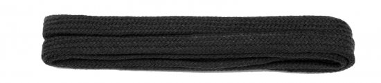 Shoe-string 60cm black flat laces