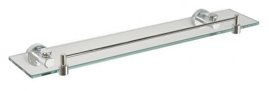 Miller Bond Glass Shelf - Chrome