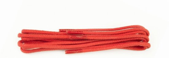 Shoe-String  Red waxed 2.5mm Round Laces - 75cm