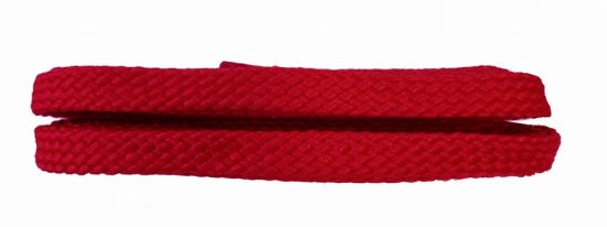 Shoe-String Red 120cm Flat Cx Laces