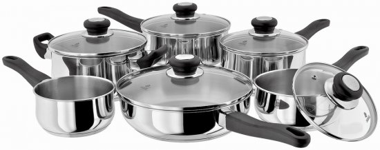 Judge Vista 6 Piece Saucepan Set