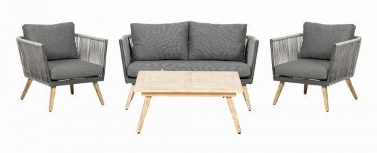 Milan 4 Seater Lounging Coffee Set