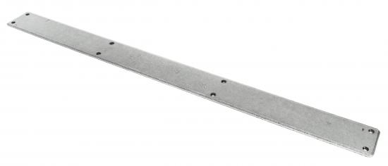 Pewter 800mm Plain Fingerplate