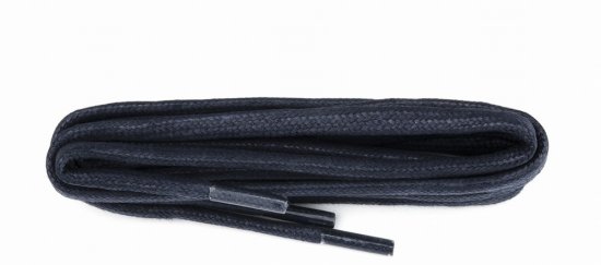 Shoe-String 90cm Navy Chunky Wax Laces- 5mm