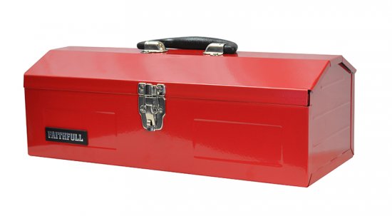 Faithfull Metal Barn Toolbox 42cm (16in)