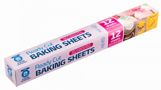 Ready Cut Baking Sheets 12 Pack