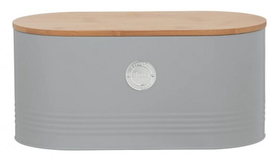 Typhoon Living Grey Bread Bin