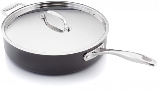 Stellar Hard Anodised Non-Stick Saute Pan 28cm