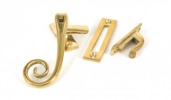 Polished Brass Monkeytail Fastener