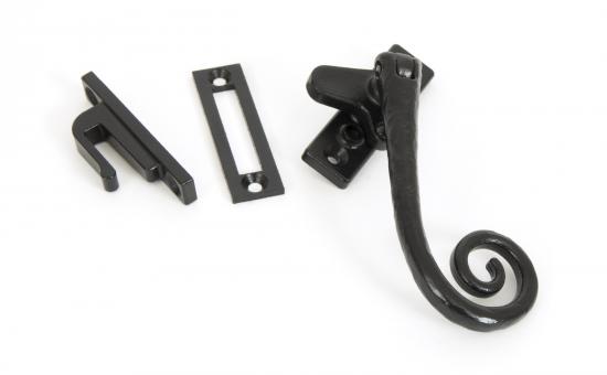 Black Locking Deluxe Monkeytail Fastener - RH