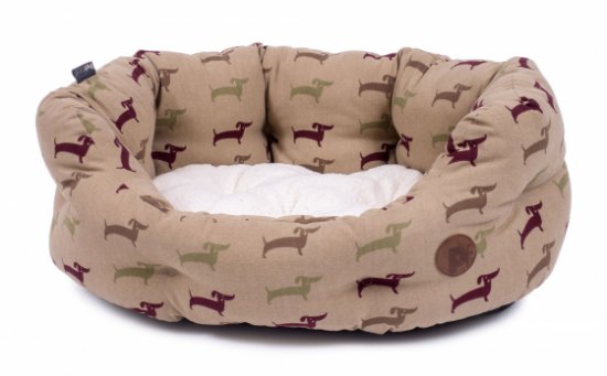 Petface Country Dog Deli Oval Bed - Large