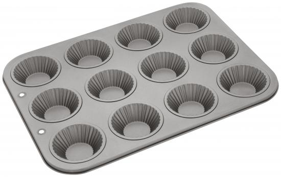 Judge Bakeware Fluted Bun Tin 12 Cup