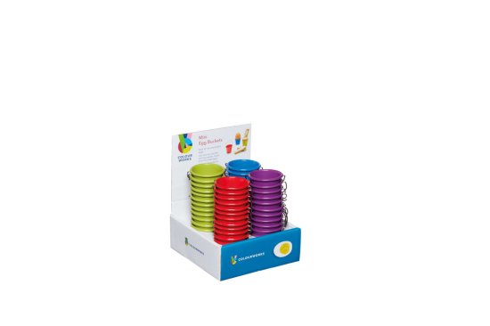 Colourworks Brights Mini Egg Bucket - Assorted