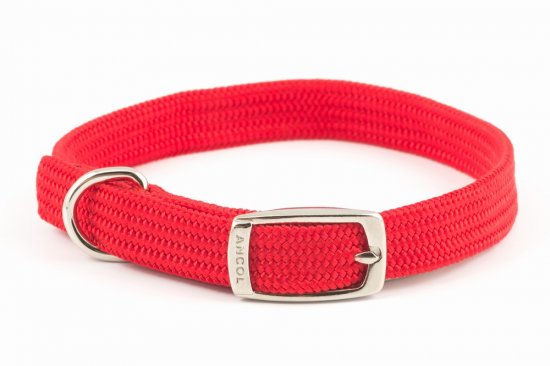 Ancol Softweave Dog Collar Red 35cm / 14
