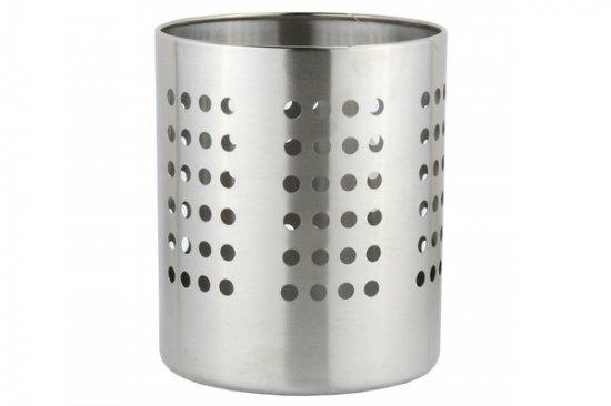 Apollo Housewares Stainless Steel Utensil Holder 11x14cm