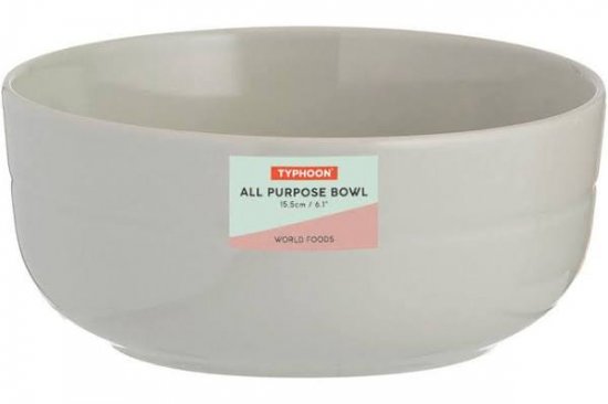 Typhoon World Foods All Purpose Bowl Grey 16cm